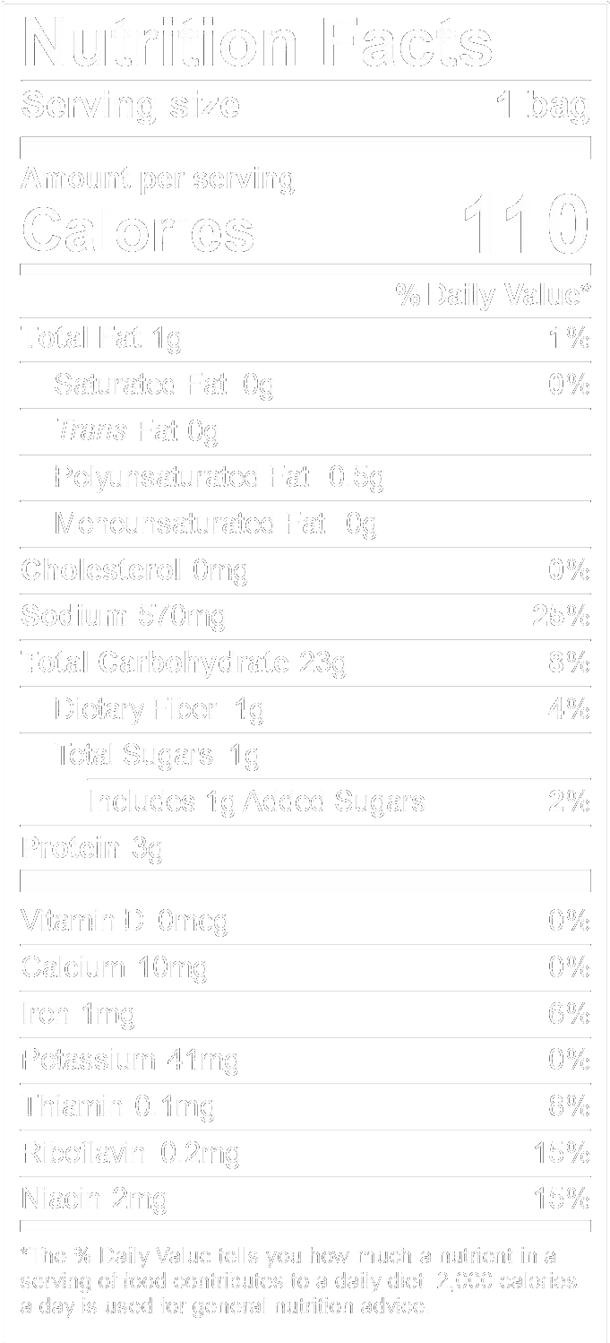 Pretzel Thins Nutrition Information Besto Blog