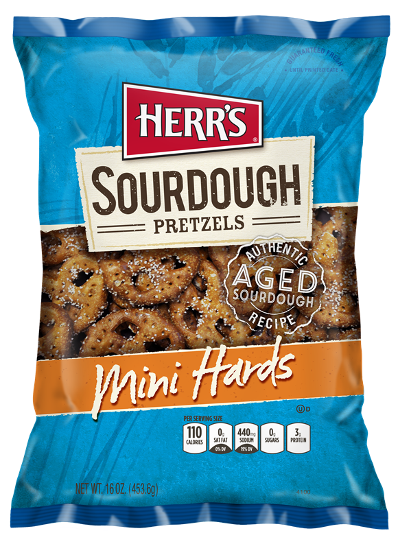 Sourdough Mini Hard Pretzels | Herr's