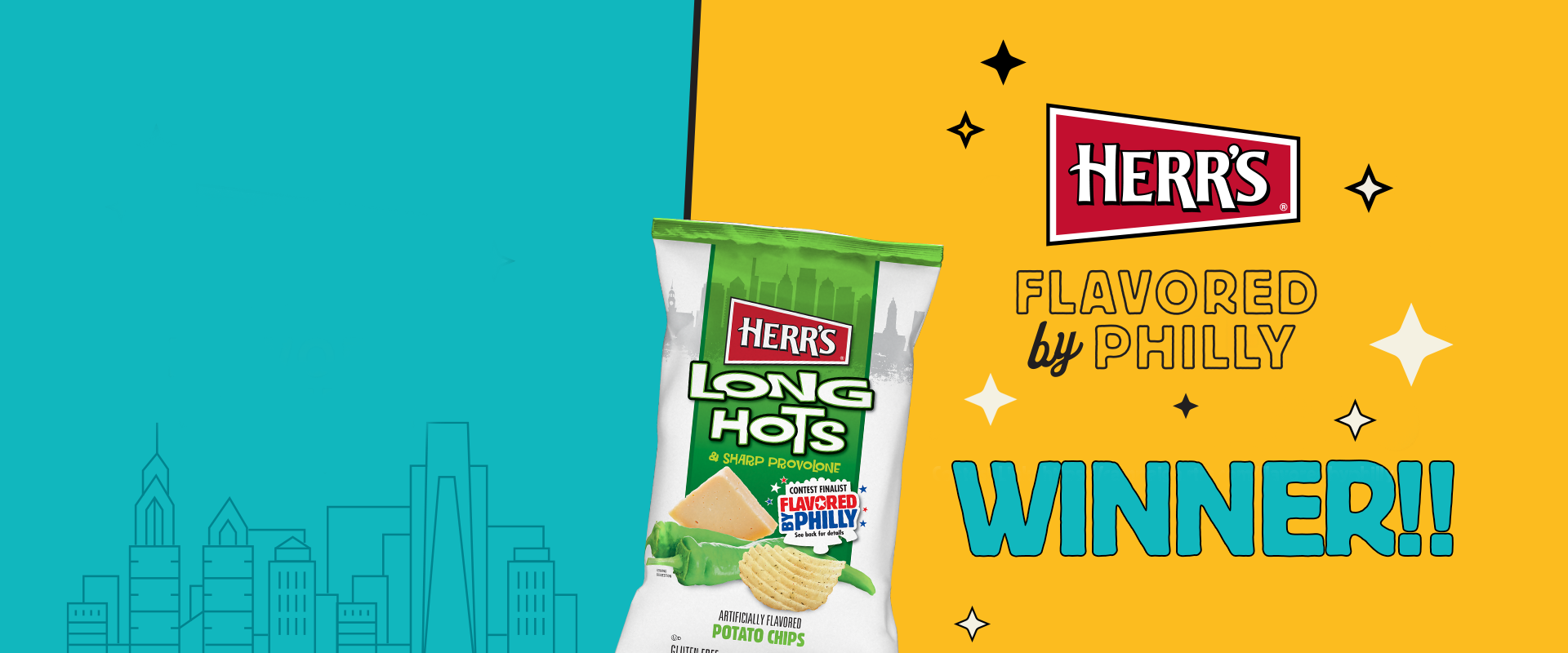 Herr's Flavored By Philly Winner | Herr's