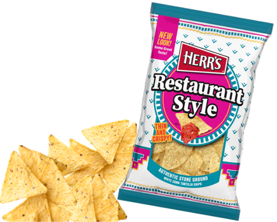 Herr's Restaurant Style Tortilla Chips
