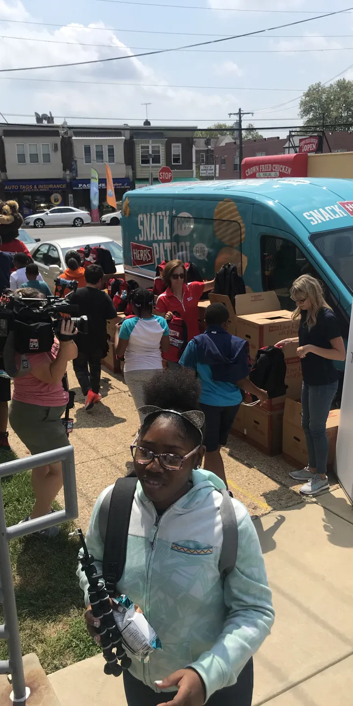Herr's partners with the Salvation Army for their Back to School Program